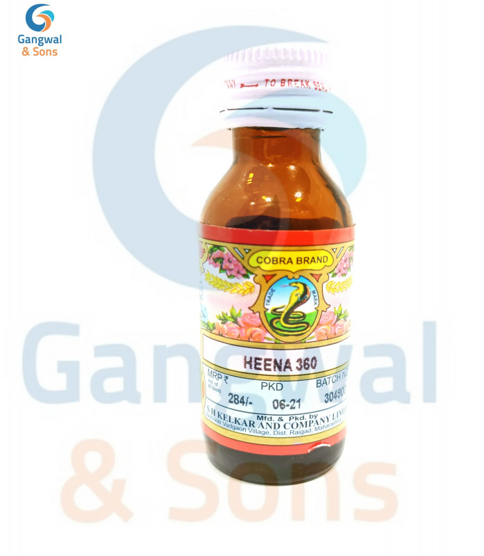 COBRA BRAND HEENA 360 ATTAR 25 G (PURE ATTAR )