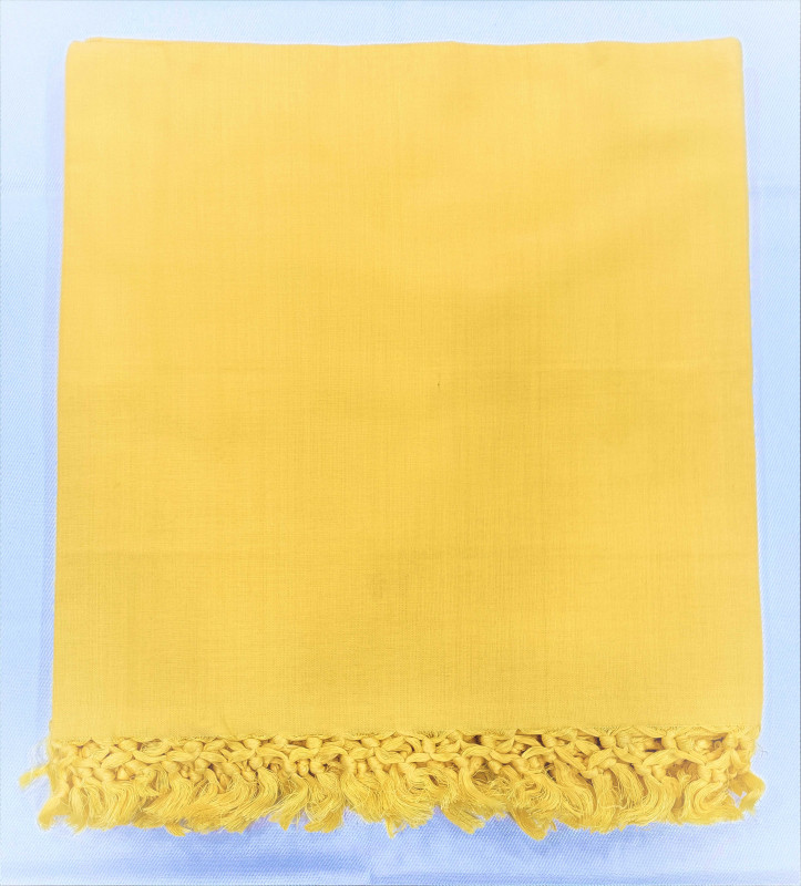 BHAGALPURI YELLOW SHAWL