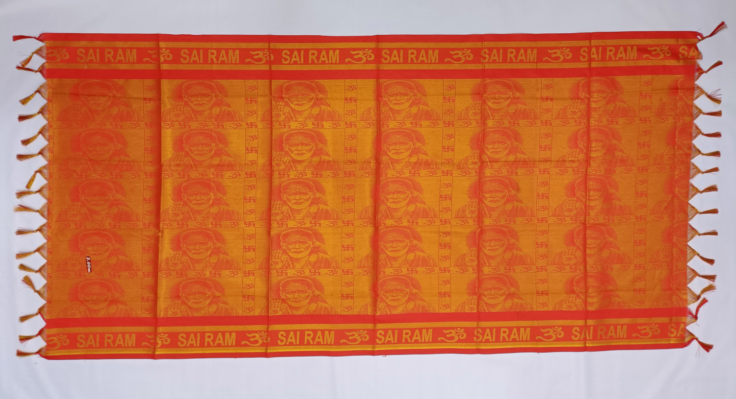 JARI SAI RAM SHAWL  ( ORENGE  )