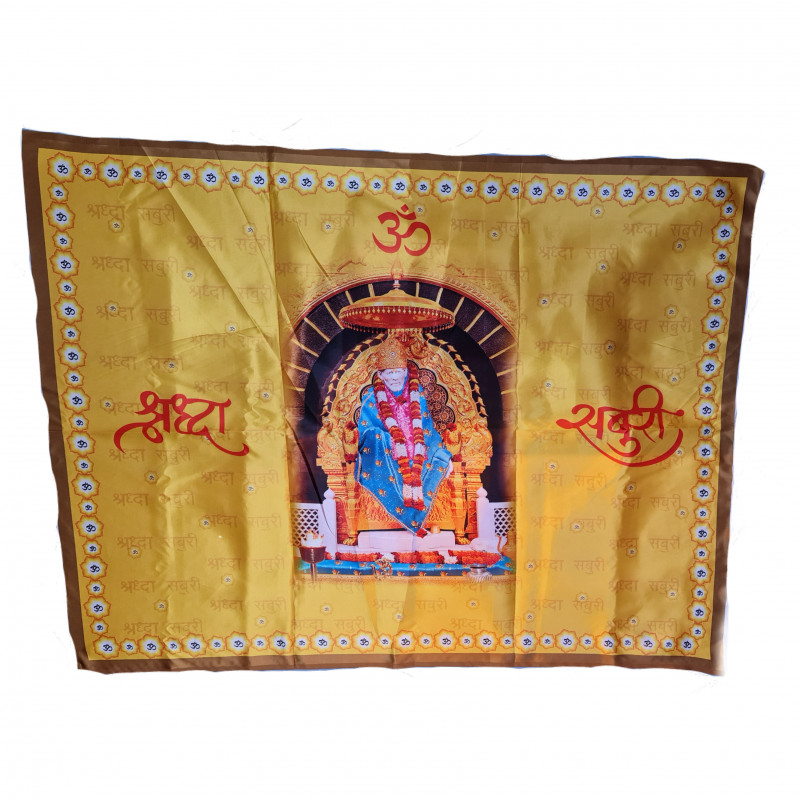 SAI BABA SHAWL (SAMADHI PHOTO)