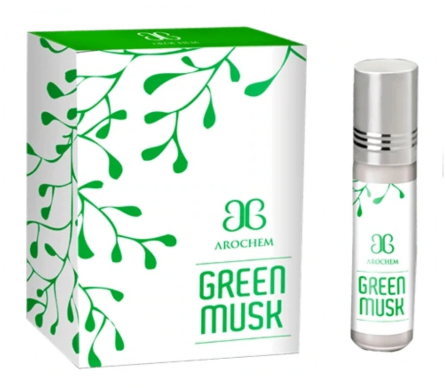 AROCHEMF GREEN MUSK 6 ML  (PURE PERFUME NO ALCOHOL )