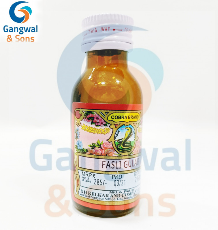 COBRA BRAND FASI GULAB 25 G (PURE ATTAR )