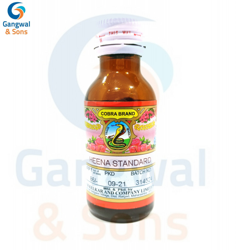 COBRA BRAND  HEENA STANDARD ATTAR  25 G  (PURE ATTAR )