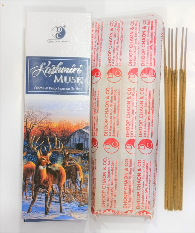 KASHMIRI MUSK (PREMIUM FLUXO  INCENSE STICKS)