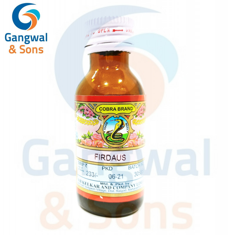 COBRA BRAND FIRDAUS ATTAR 25 G (PURE ATTAR )