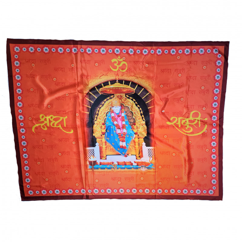 SAI BABA PHOTO  SHAWL