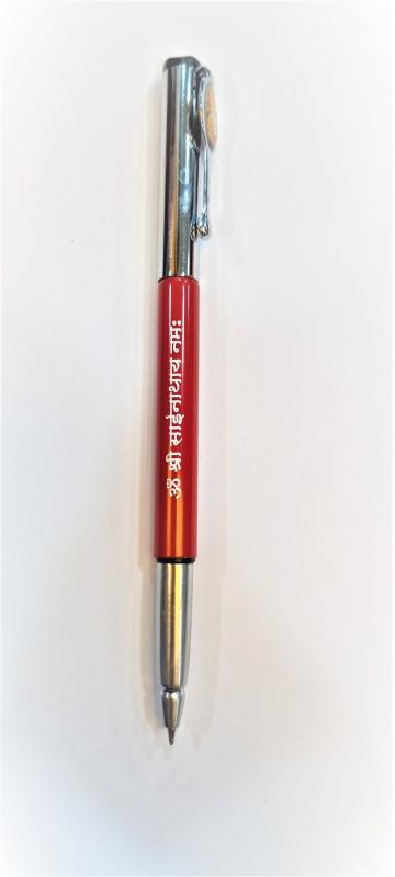 SAI BABA PEN (RED )