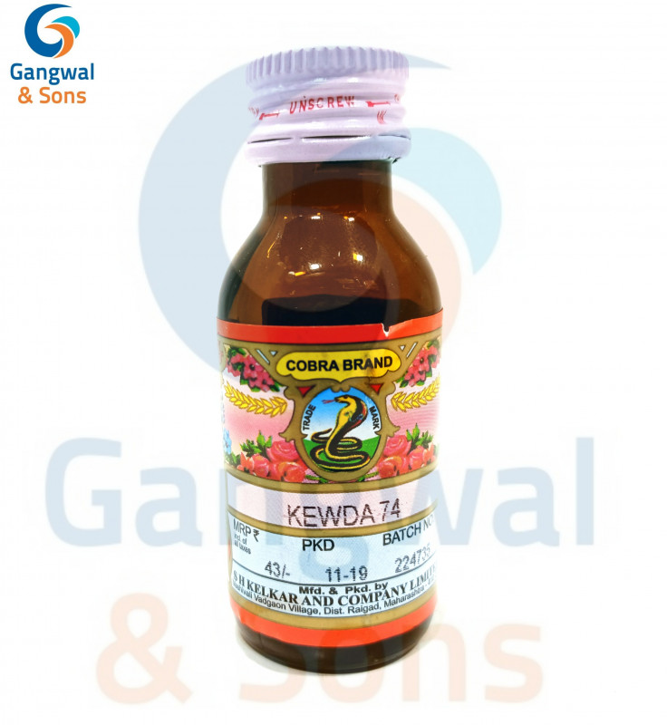 COBRA BRAND KEWDA 74 ATTAR 25 G (PURE ATTAR )