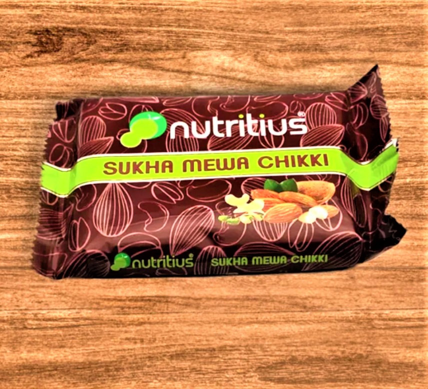 NUTRITIUS SUKHA MEWA  ( PREMIUM SOFT CHIKKI )
