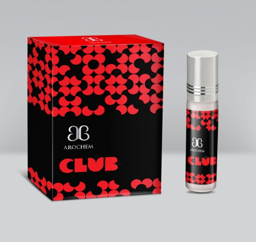 AROCHEM CLUB 6 ML  (PURE PERFUME NO ALCOHOL )