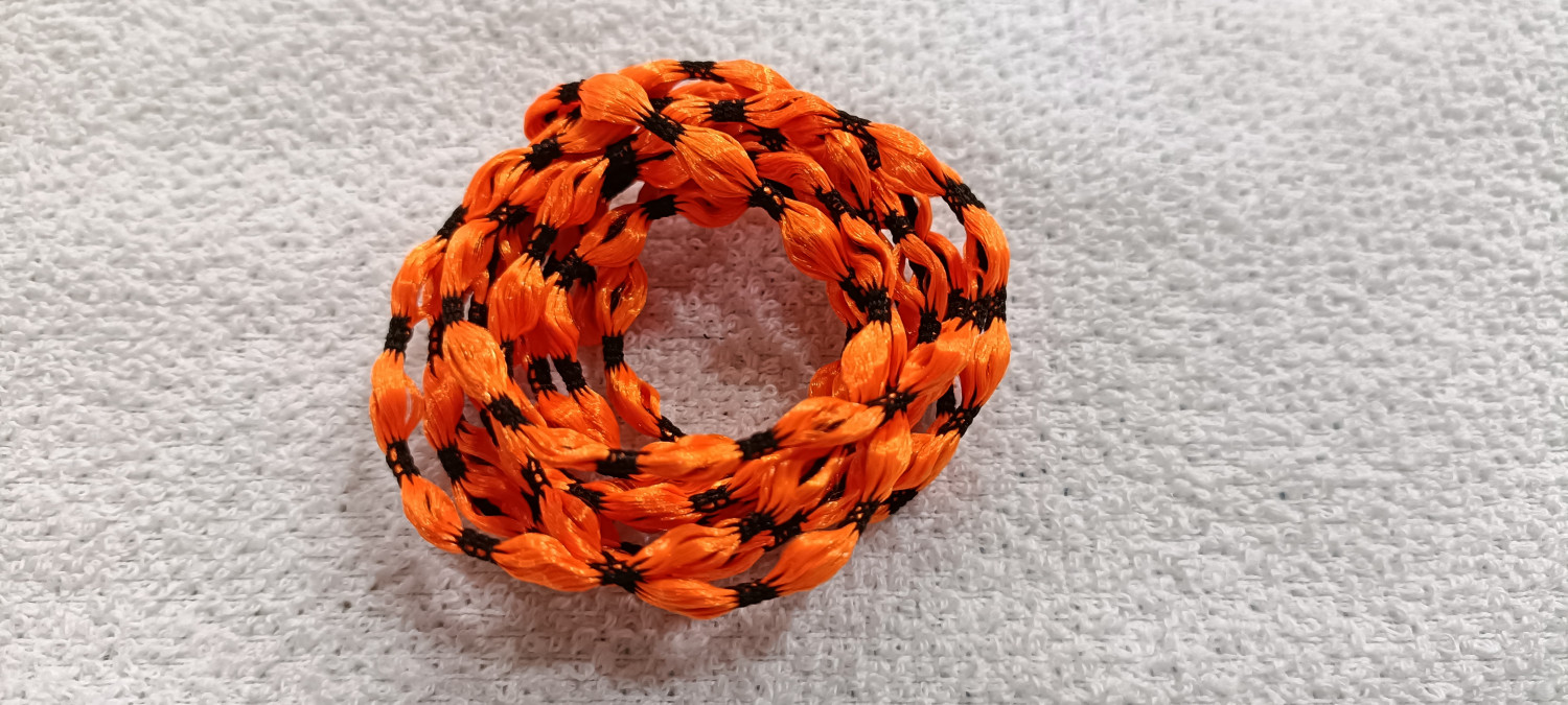 ORANGE BLACK DHAGA