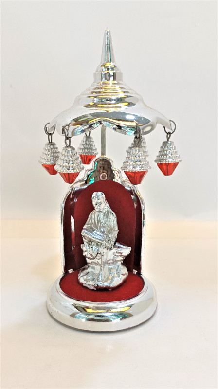 SAI BABA WITH CHHATRA CAR DASHBOARD STAND